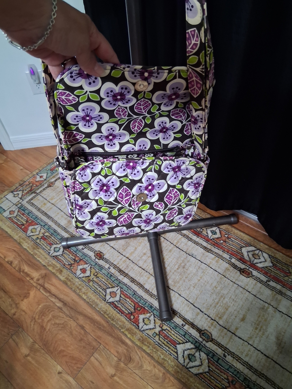 Vera Bradley Quilted Purse And Matchong Wallet - Picture 2 of 12